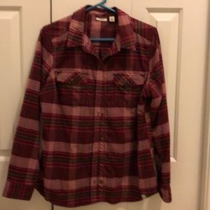 LL bean women’s flannel L